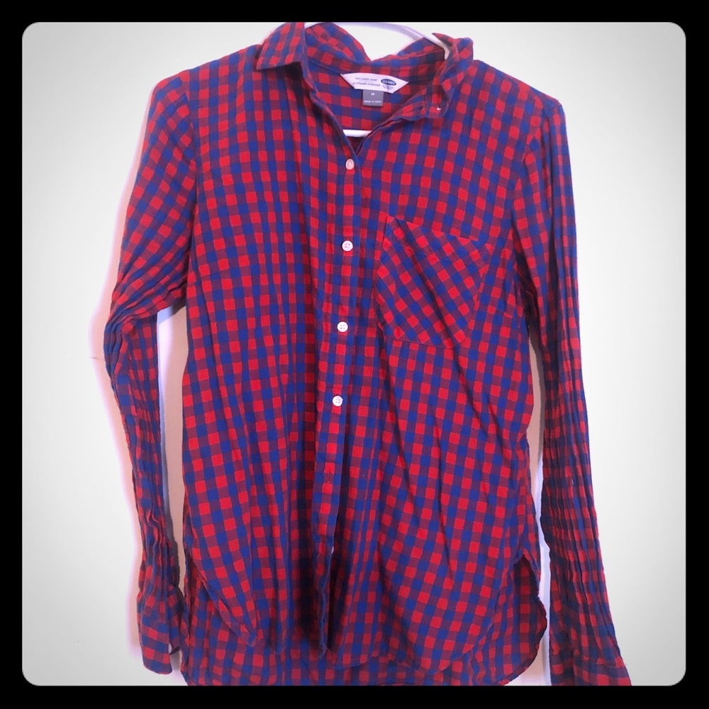Buffalo checked flannel Old Navy